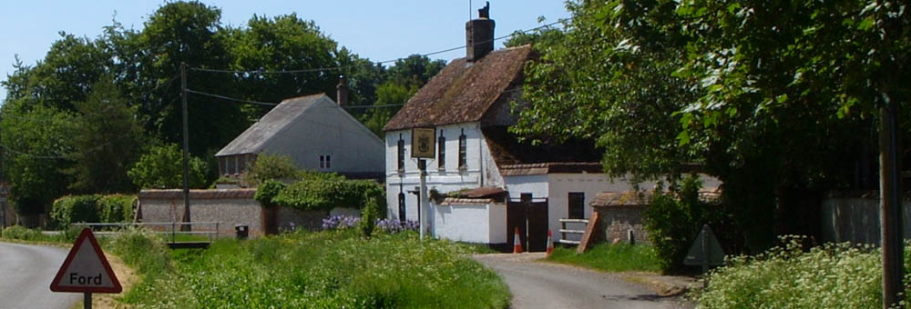 Newton Toney Wiltshire main road image